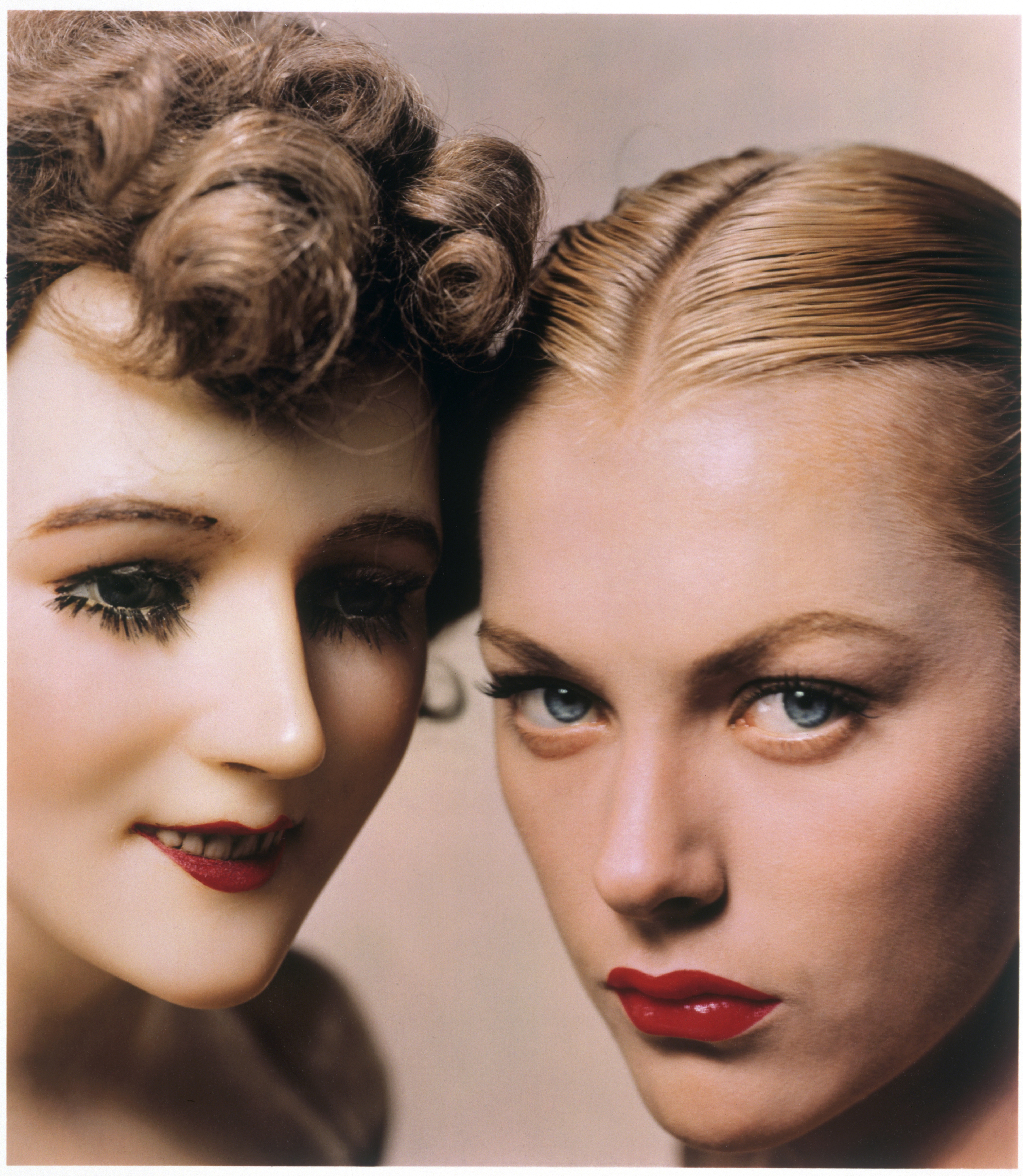 Erwin Blumenfeld Model and Mannequin American Vogue Cover 1945 © Estate of Erwin Blumenfeld